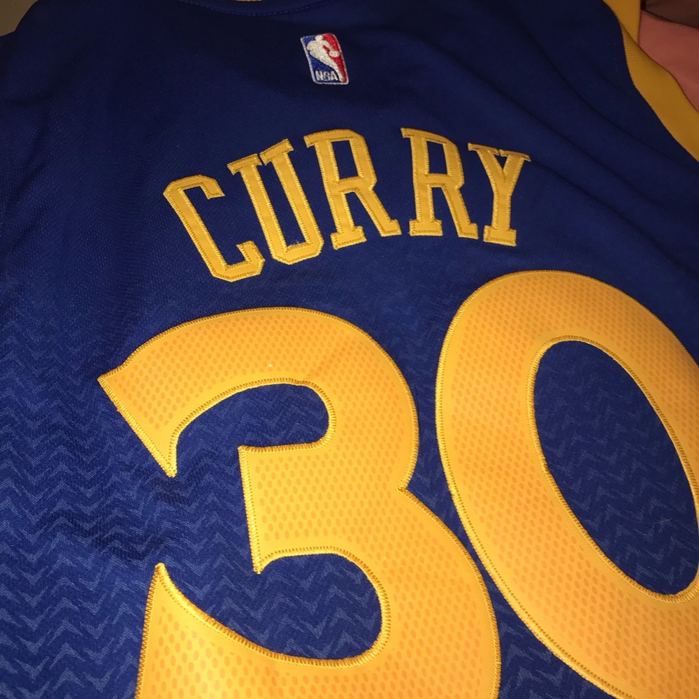 Stephen curry golden state adidas jersey